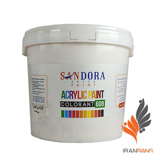 خرید رنگ کلورانت زرد لیمویی ساندورا کد 302 گالن - ایران رنگ