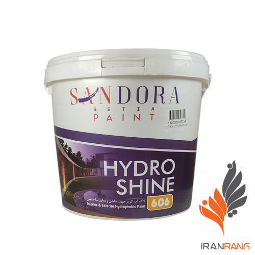 خرید لاک اکریلیک هیدروشاین شفاف ساندورا کد 606 کورات - ایران رنگ