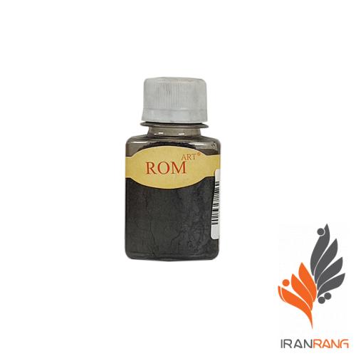 خرید پودر صدفی مشکی روم آرت 25 گرمی - ایران رنگ