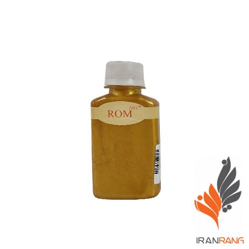 خرید رنگ اکریلیک صدفی فام برنز روشن روم آرت 140 گرمی - ایران رنگ