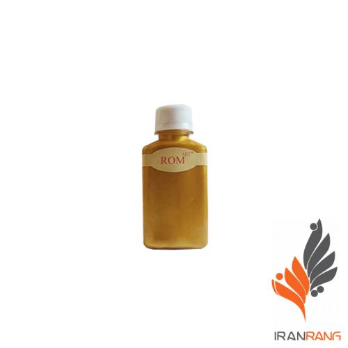 خرید رنگ اکریلیک صدفی فام طلایی روشن روم آرت 140 گرمی - ایران رنگ