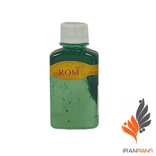 خرید رنگ اکریلیک صدفی فام مغز پسته ای روم آرت 140 گرمی - ایران رنگ