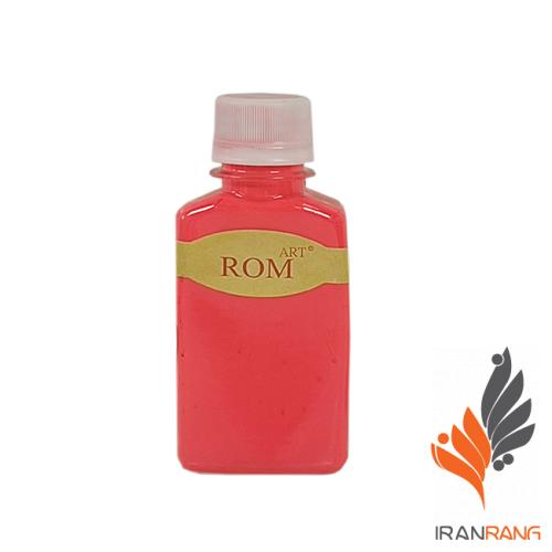 خرید رنگ فلورسنت فام قرمز روم آرت 125 گرمی - ایران رنگ