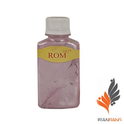 خرید رنگ اکریلیک صدفی فام صورتی روم آرت 140 گرمی - ایران رنگ