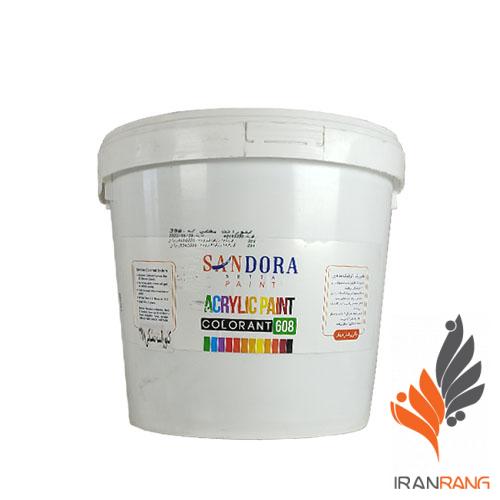 خرید رنگ کلورانت مشکی ساندورا کد 398 دبه - ایران رنگ