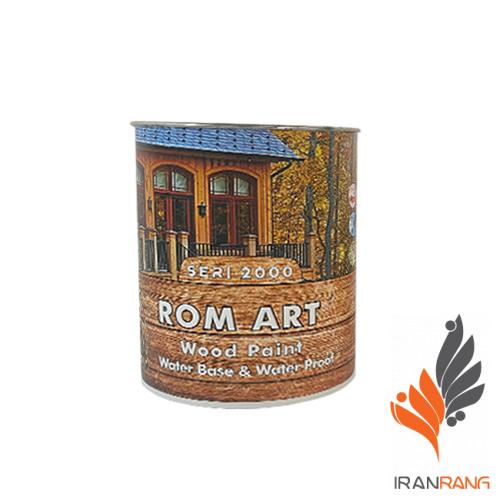 خرید رنگ چوب پایه آب طوسی گرگی روم آرت کد 2236 - ایران رنگ