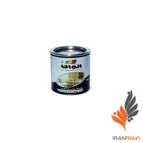 615.jpg خرید رنگ روغنی سفید براق الوان کد 2007 ربعی - ایران رنگ