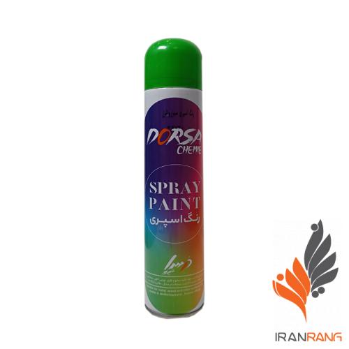 اسپری رنگ سبز روشن درسا کد 111 - ایران رنگ