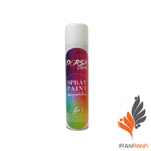 اسپری رنگ سفید درسا کد 120 - ایران رنگ
